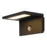 ANGOLUX SENSOR, applique extérieure, anthracite, LED, 9,8W, 3000K, IP44, détecteur de mouvements