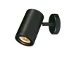ENOLA B, applique et plafonnier intérieur, simple, noir, GU10/QPAR51, 50W max, inclinable à 100 deg