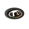 NUMINOS® MOVE L, encastré de plafond intérieur, orientable, 20 deg , noir/chrome, LED, 25,41W, 2700K