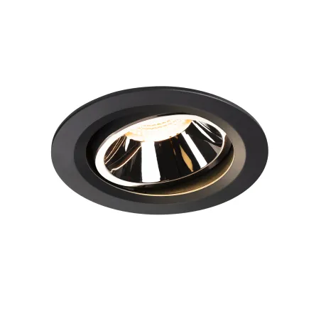 NUMINOS® MOVE L, encastré de plafond intérieur, orientable, 40 deg , noir/chrome, LED, 25,41W, 3000K