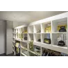 NUMINOS® MOVE L, encastré de plafond intérieur, orientable, 55 deg , noir/chrome, LED, 25,41W, 4000K