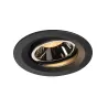 NUMINOS® MOVE M, encastré de plafond intérieur, orientable, 40 deg , noir/chrome, LED, 17,55W, 2700K