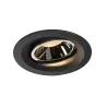 NUMINOS® MOVE M, encastré de plafond intérieur, orientable, 55 deg , noir/chrome, LED, 17,55W, 3000K