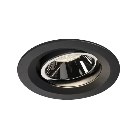 NUMINOS® MOVE M, encastré de plafond intérieur, orientable, 55 deg , noir/chrome, LED, 17,55W, 4000K