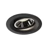 NUMINOS® MOVE M, encastré de plafond intérieur, orientable, 55 deg , noir/chrome, LED, 17,55W, 4000K