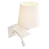 SOMNILA FLEX, applique intérieure, liseuse, version droite, blanc, LED, 3W, 3000K, avec port USB