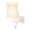 SOMNILA FLEX, applique intérieure, liseuse, version gauche, blanc, LED, 3W, 3000K, avec port USB