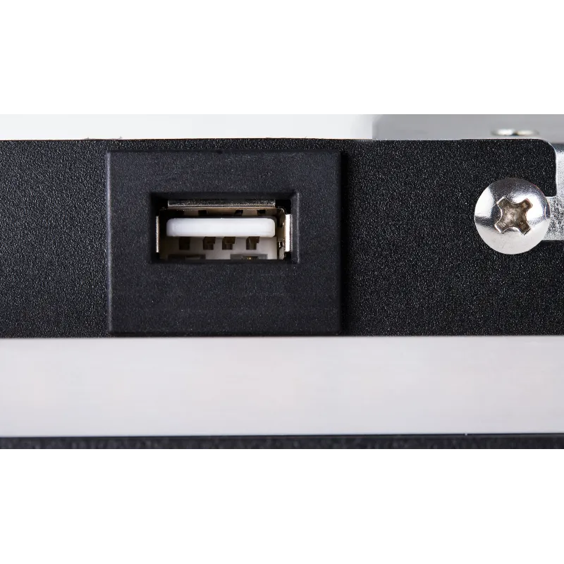 SOMNILA SPOT, applique intérieure, liseuse, version gauche, noir, LED, 13W, 3000K, avec port USB