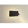 SOMNILA SPOT, applique intérieure, liseuse, version gauche, noir, LED, 13W, 3000K, avec port USB