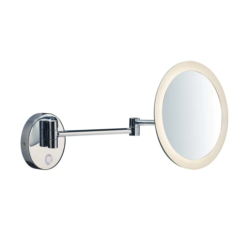 MAGANDA, applique intérieure, miroir, chrome, LED, 4,8W, 2700/3000/4000K, IP44, interrupteur CCT