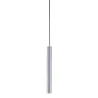 FITU, suspension intérieure, hauteur 40 cm, alu brossé, E27, 60W max, câble nu sans patère de 5m