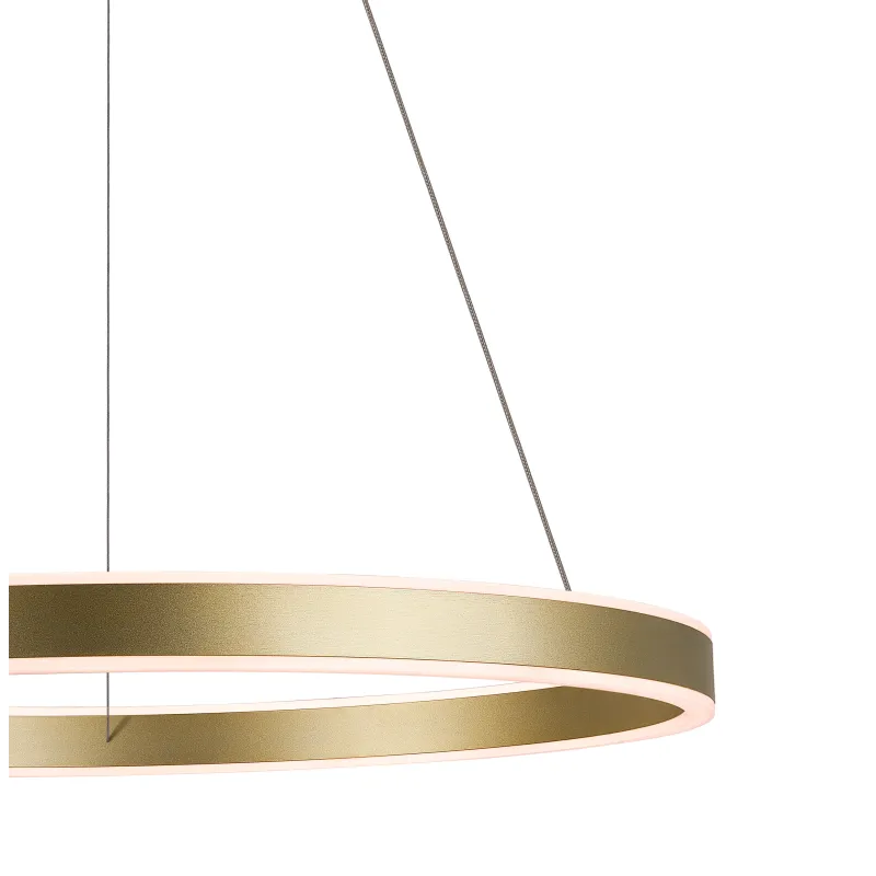 ONE 60, suspension intérieure, up/down, laiton, LED, 24W, 2700/3000K, interrupteur CCT, variable