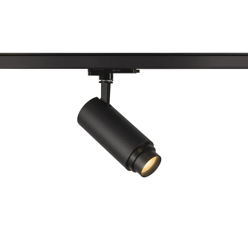 NUMINOS® ZOOM M, spot pour rail 3 allumages intérieur, 15 deg , noir, LED, 20W, 2700K, variable Dali