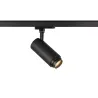 NUMINOS® ZOOM M, spot pour rail 3 allumages intérieur, 15 deg , noir, LED, 20W, 2700K, variable Dali
