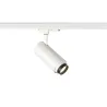 NUMINOS® ZOOM M, spot pour rail 3 allumages intérieur, 15 deg , noir, LED, 20W, 4000K, variable Dali