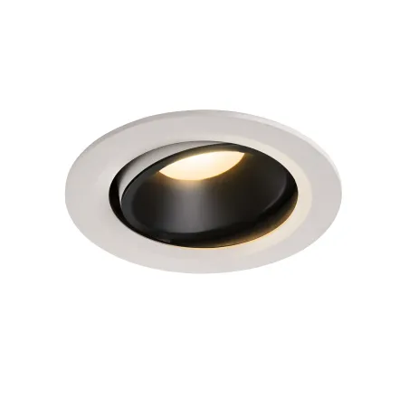 NUMINOS® MOVE L, encastré de plafond intérieur, orientable, 20 deg , blanc/noir, LED, 25,41W, 3000K