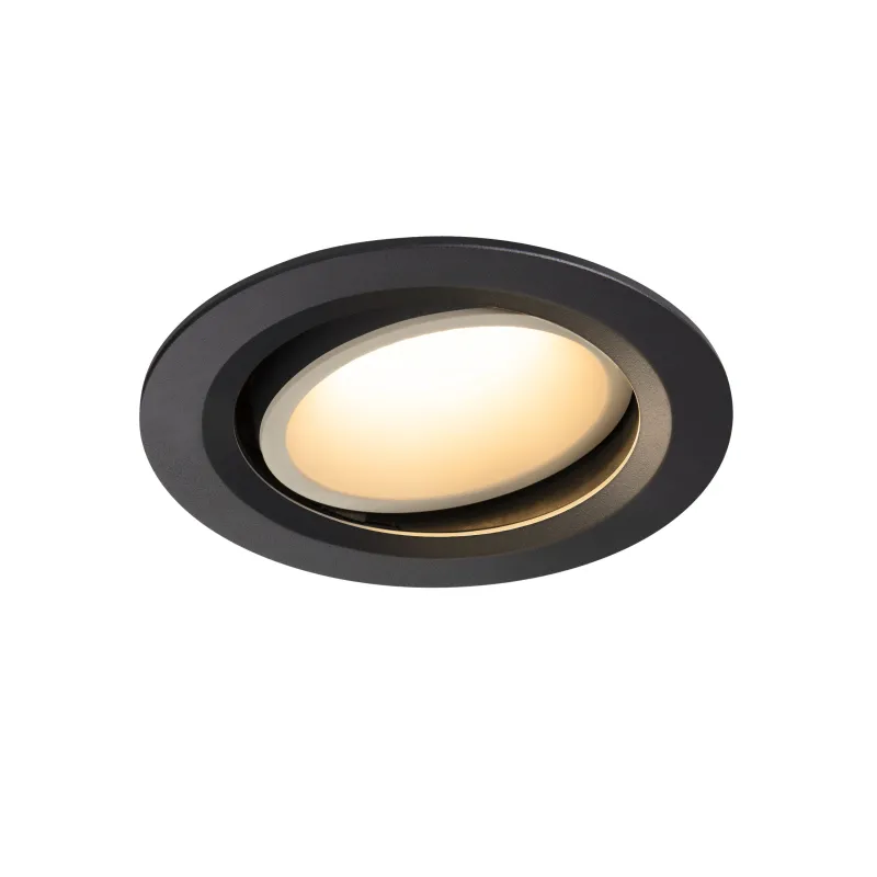 NUMINOS® MOVE L, encastré de plafond intérieur, orientable, 20 deg , noir/blanc, LED, 25,41W, 3000K