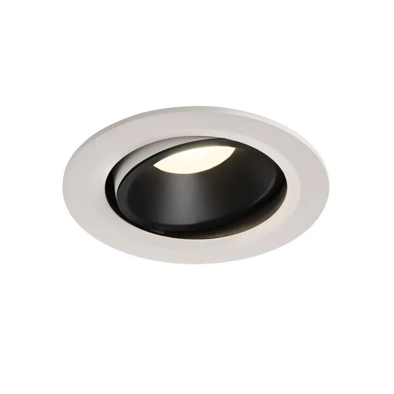 NUMINOS® MOVE L, encastré de plafond intérieur, orientable, 40 deg , blanc/noir, LED, 25,41W, 4000K