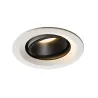 NUMINOS® MOVE M, encastré de plafond intérieur, orientable, 20 deg , blanc/noir, LED, 17,55W, 3000K