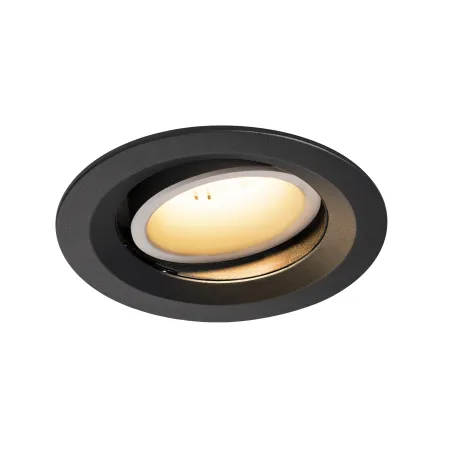 NUMINOS® MOVE M, encastré de plafond intérieur, orientable, 20 deg , noir/blanc, LED, 17,55W, 2700K