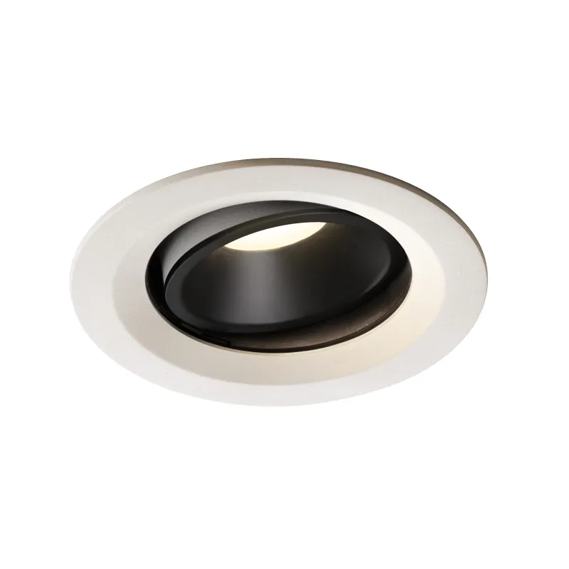 NUMINOS® MOVE M, encastré de plafond intérieur, orientable, 40 deg , blanc/noir, LED, 17,55W, 4000K