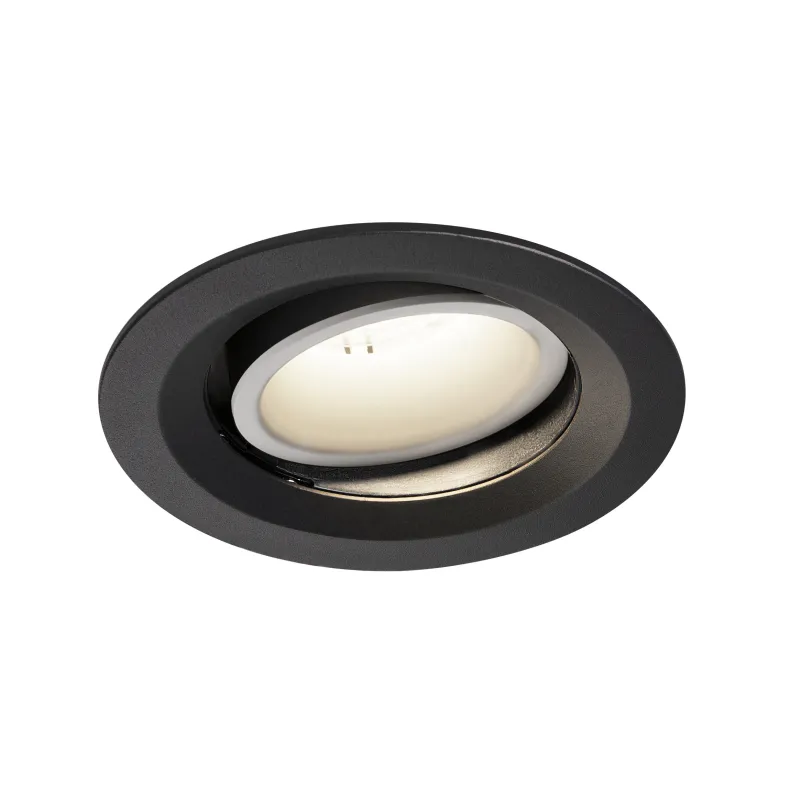 NUMINOS® MOVE M, encastré de plafond intérieur, orientable, 55 deg , noir/blanc, LED, 17,55W, 4000K