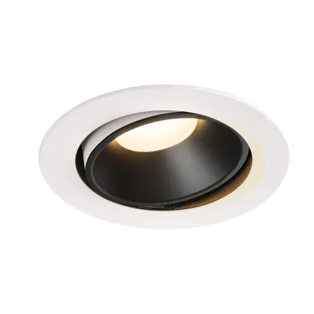 NUMINOS® MOVE XL, encastré de plafond intérieur, orientable, 20 deg , blanc/noir, LED, 37,4W, 3000K