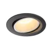 NUMINOS® MOVE XL, encastré de plafond intérieur, orientable, 20 deg , noir/blanc, LED, 37,4W, 3000K