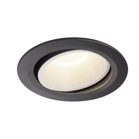 NUMINOS® MOVE XL, encastré de plafond intérieur, orientable, 20 deg , noir/blanc, LED, 37,4W, 4000K