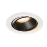 NUMINOS® MOVE XL, encastré de plafond intérieur, orientable, 40 deg , blanc/noir, LED, 37,4W, 2700K