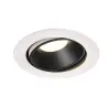 NUMINOS® MOVE XL, encastré de plafond intérieur, orientable, 40 deg , blanc/noir, LED, 37,4W, 4000K