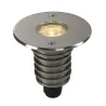 DASAR® 920, encastré de sol extérieur, inox brossé, LED, 5,5W, 3000K, IP67, collerette inox 316