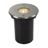 DASAR® 920, encastré de sol extérieur, inox brossé, LED, 5,5W, 3000K, IP67, collerette inox 316