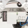 AINOS, applique et plafonnier extérieur, blanc, LED, 22W, 3000K, IP44, détecteur de mouvements