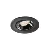 NUMINOS® MOVE S, encastré de plafond intérieur, orientable, 20 deg , noir/chrome, LED, 8,6W, 4000K