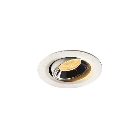 NUMINOS® MOVE XS, encastré de plafond intérieur, orientable, 20 deg , blanc/chrome, LED, 7W, 2700K