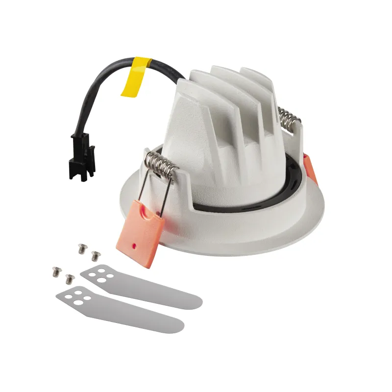 NUMINOS® MOVE XS, encastré de plafond intérieur, orientable, 20 deg , blanc/chrome, LED, 7W, 3000K