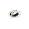 NUMINOS® MOVE XS, encastré de plafond intérieur, orientable, 55 deg , blanc/chrome, LED, 7W, 4000K