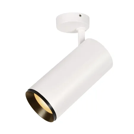 NUMINOS® XL, plafonnier intérieur, orientable, 24 deg , blanc/noir, LED, 36W, 2700K, variable Dali