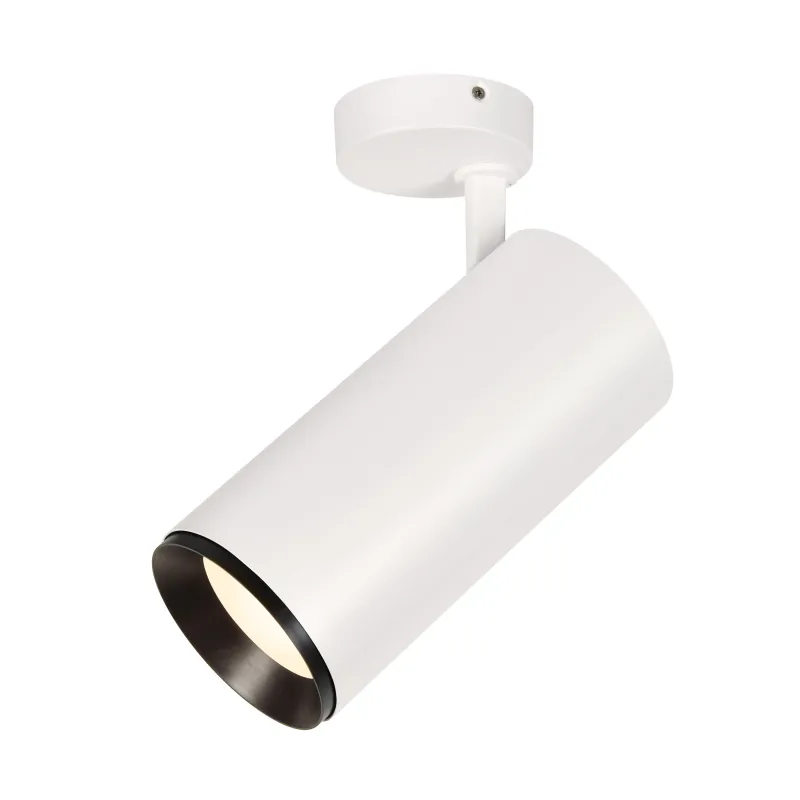 NUMINOS® XL, plafonnier intérieur, orientable, 24 deg , blanc/noir, LED, 36W, 4000K, variable Dali