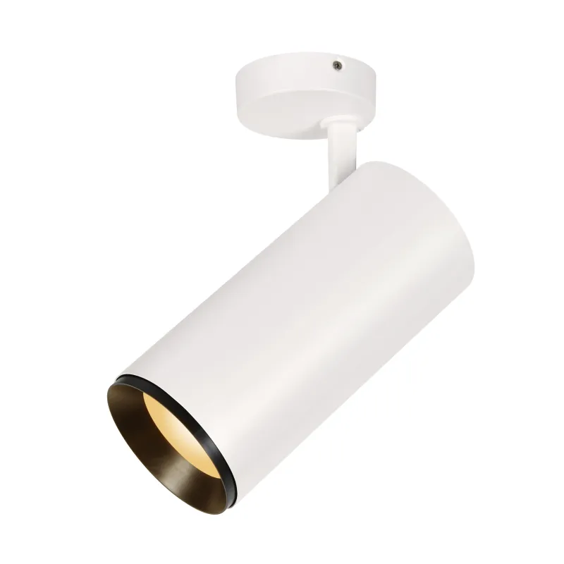 NUMINOS® XL, plafonnier intérieur, orientable, 60 deg , blanc/noir, LED, 36W, 2700K, variable Dali