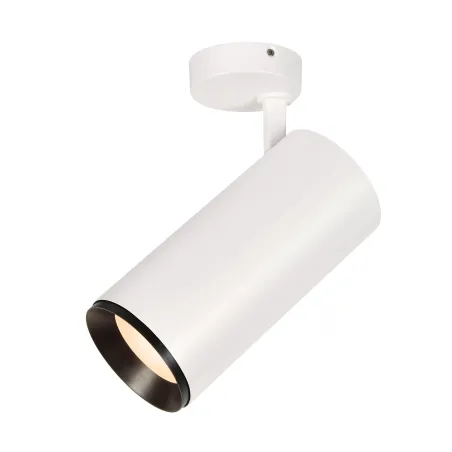 NUMINOS® XL, plafonnier intérieur, orientable, 60 deg , blanc/noir, LED, 36W, 3000K, variable Dali