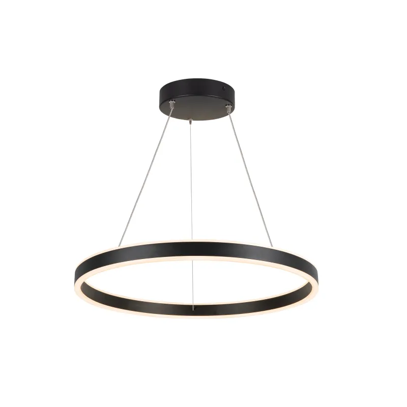 ONE 60, suspension intérieure, up/down, noir, LED, 24W, 2700/3000K, interrupteur CCT, variable