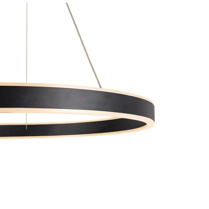ONE 60, suspension intérieure, up/down, noir, LED, 24W, 2700/3000K, interrupteur CCT, variable