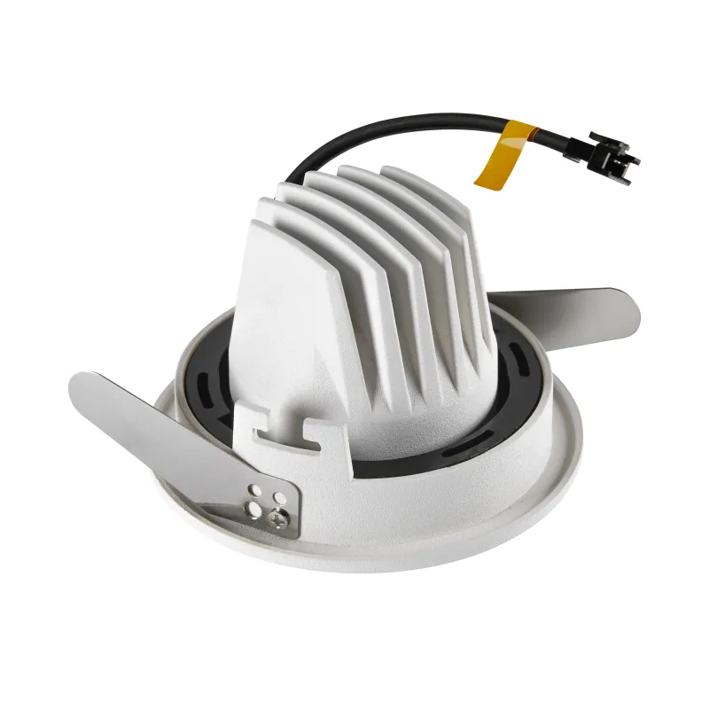 NUMINOS® MOVE S, encastré de plafond intérieur, orientable, 20 deg , blanc/noir, LED, 8,6W, 2700K