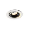 NUMINOS® MOVE S, encastré de plafond intérieur, orientable, 40 deg , blanc/noir, LED, 8,6W, 3000K