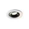NUMINOS® MOVE S, encastré de plafond intérieur, orientable, 55 deg , blanc/noir, LED, 8,6W, 4000K