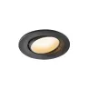 NUMINOS® MOVE S, encastré de plafond intérieur, orientable, 55 deg , noir/blanc, LED, 8,6W, 3000K