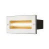 BRICK, encastré mural extérieur, symétrique, inox, LED, 11W, 3000K, IP65, collerette inox 316