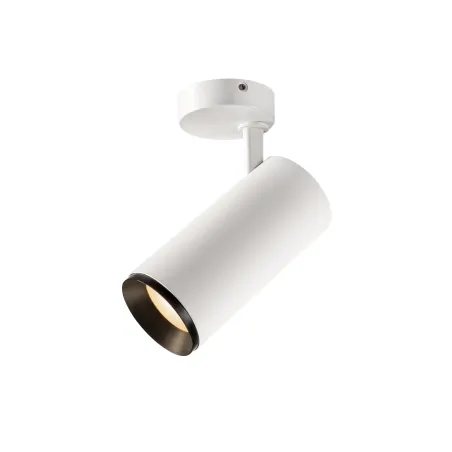 NUMINOS® L, plafonnier intérieur, orientable, 60 deg , blanc/noir, LED, 28W, 3000K, variable Dali